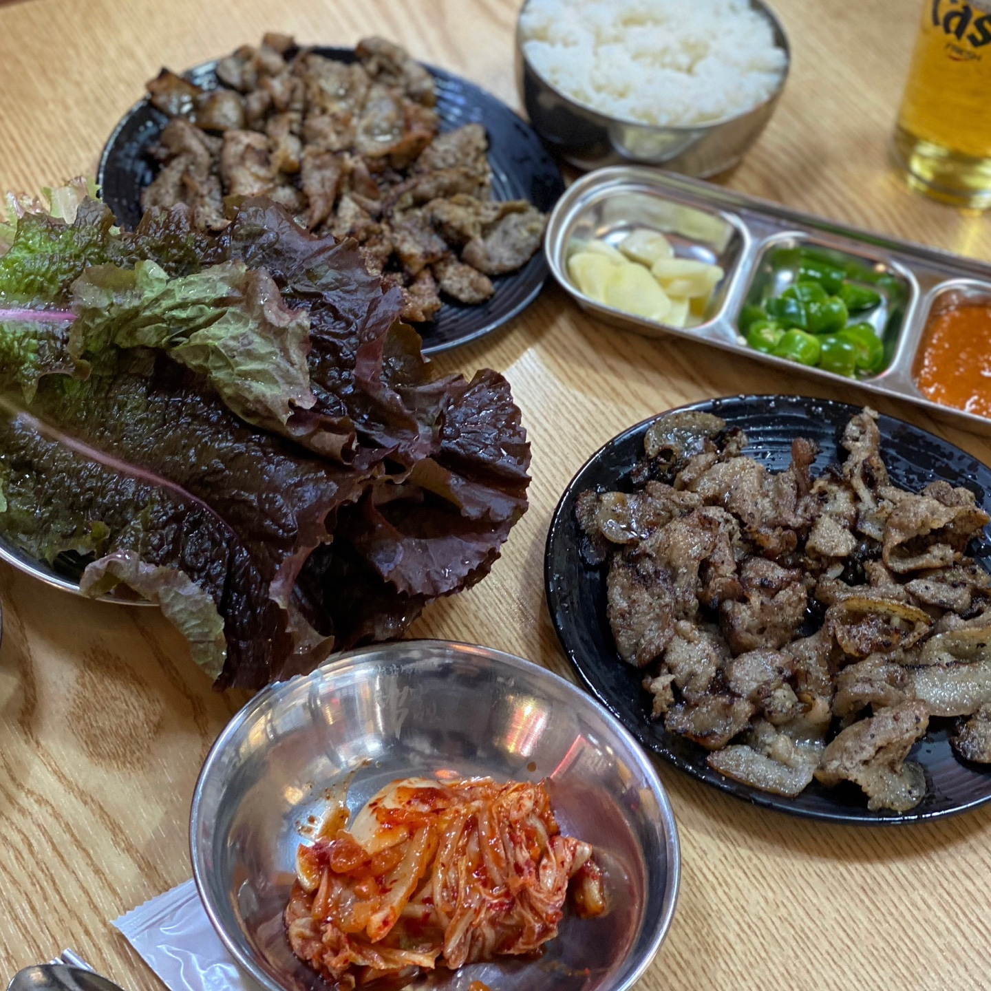 똥돼지연탄화덕석쇠구이