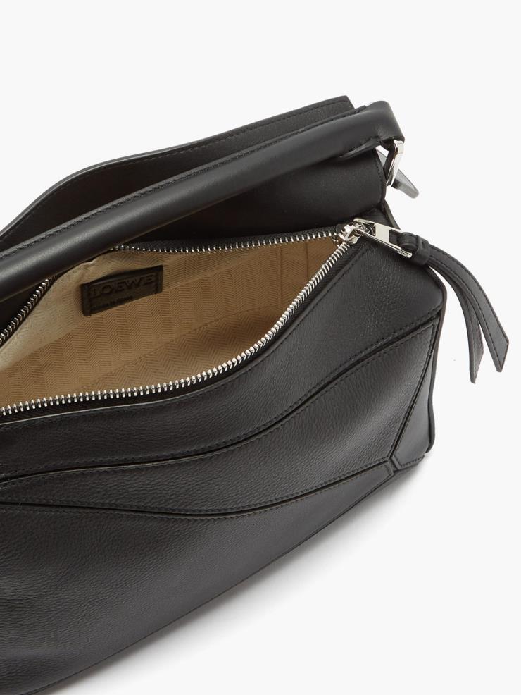 Puzzle small grained-leather cross-body bag, $2,698 USD