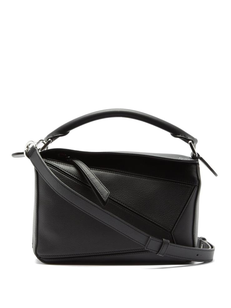 Puzzle small grained-leather cross-body bag, $2,698 USD