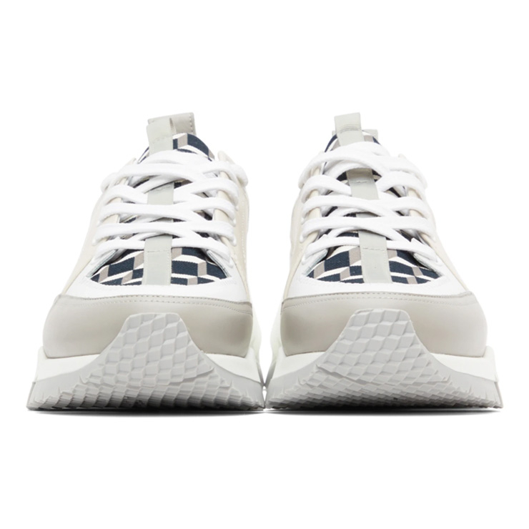White & Black Street Life Low-Top Sneakers, $625 USD.