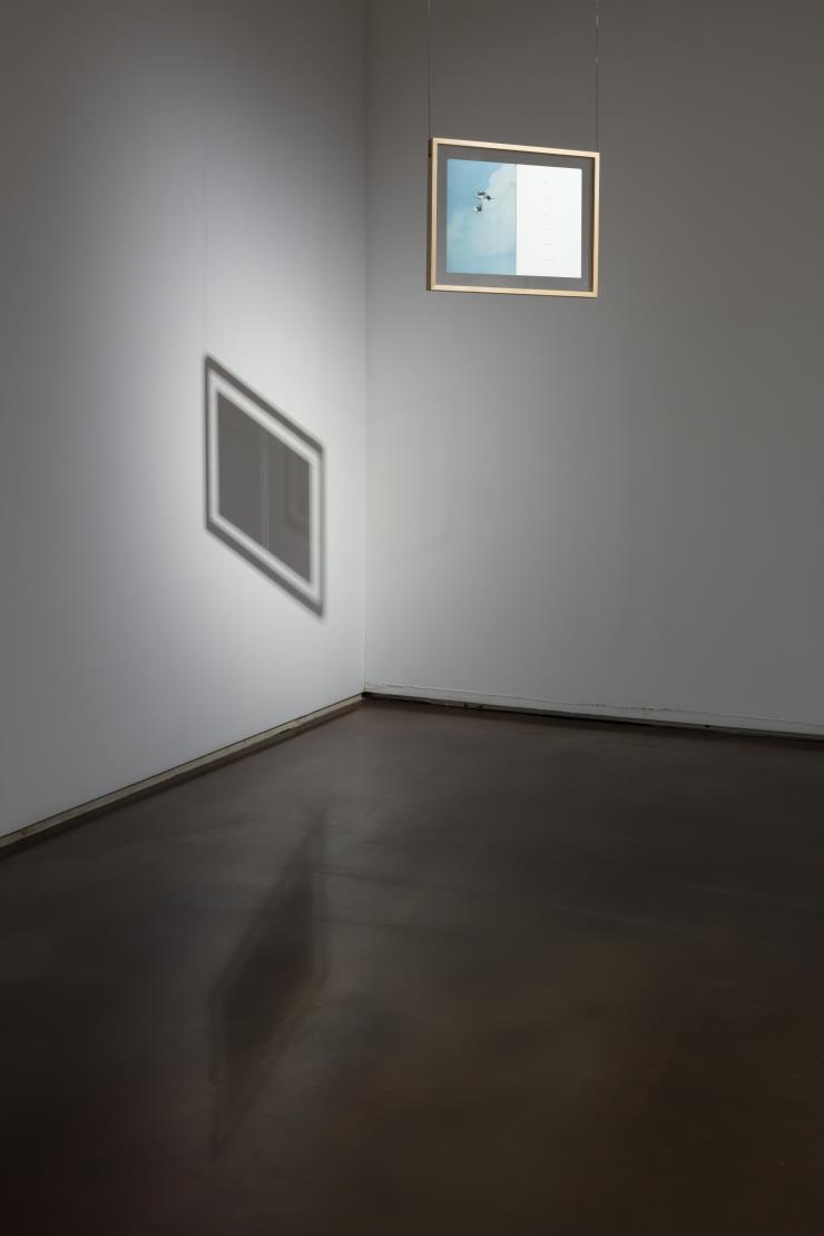 <Untitled> 1975, Magazine, text, 26x38 cm(38x54 cm, framed).