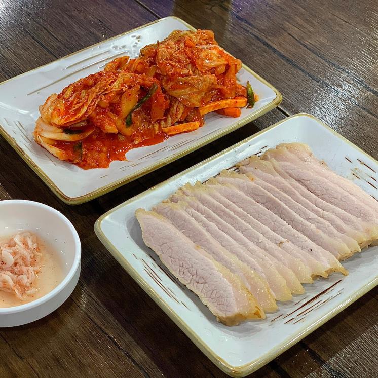황도바지락칼국수