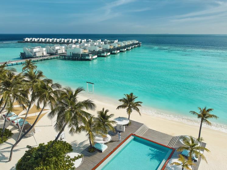 Jumeirah Maldives - Shimmers Aerial
