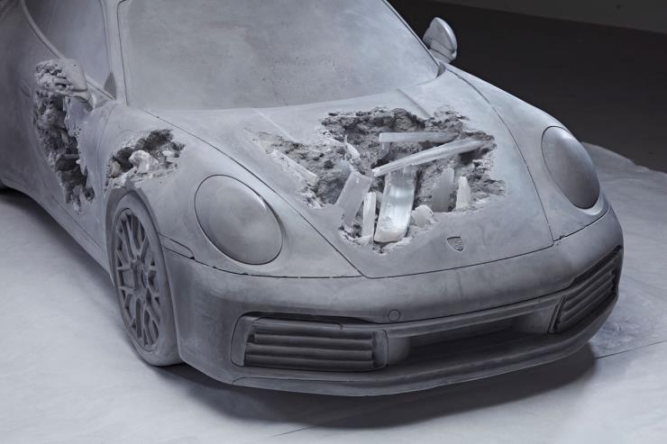 Daniel Arsham_Porsche 911