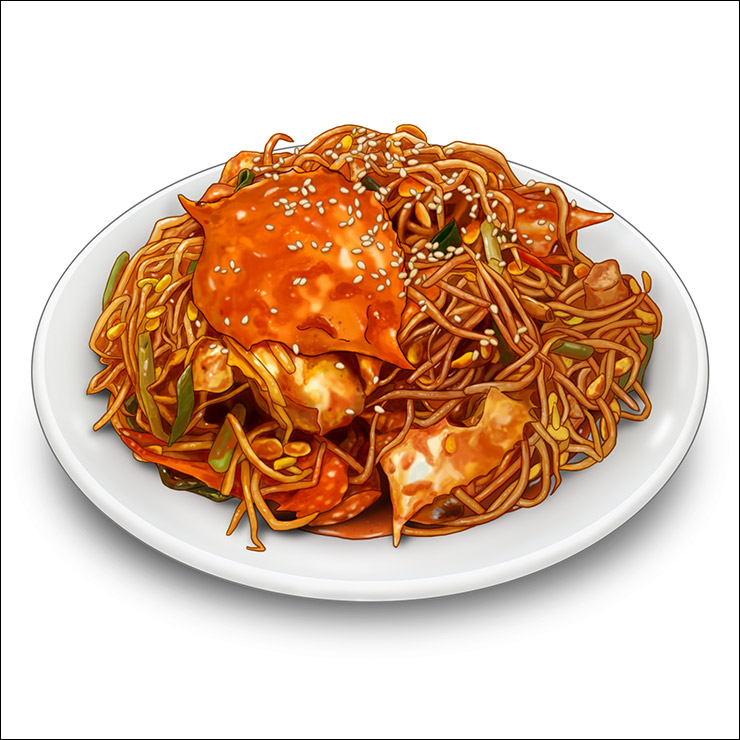 <꽃게찜> 최고의 꽃게찜은 발산동 맹순이꽃게찜아구탕에서 먹었다. 상대적으로 저렴한 가격이지만, 전문점답게 꽉 찬 살에는 양보가 없다. 빨간 양념의 꽃게찜은 살도 살이지만, 양념이 중요하다. 칼칼하면서도 단맛이 살짝 도는 이 집의 양념은 꽃게의 살맛에 무척 잘 어울린다. 