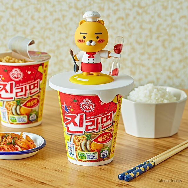 라이언x진라면, 콜라보 굿즈
