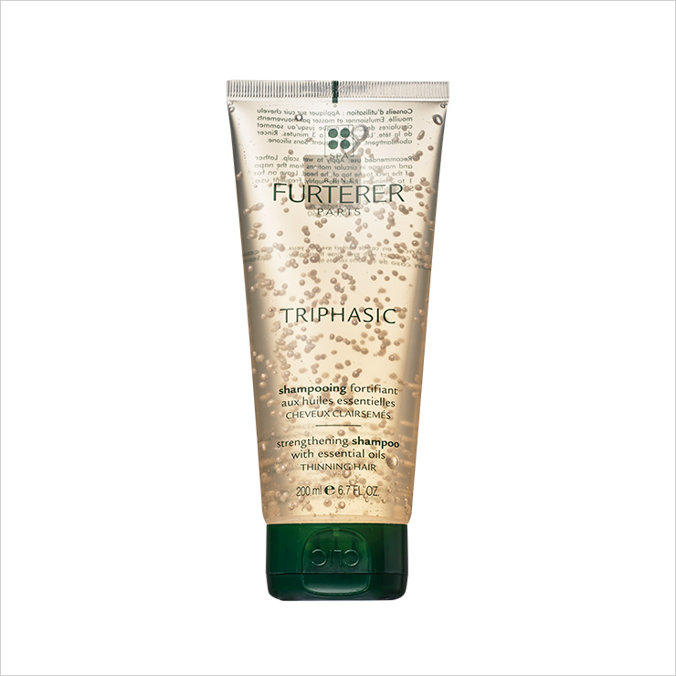 파피아 추출물이 두피 영양 공급에 도움이 된다. 트리파직 샴푸 200mL/2만원대 르네휘테르.