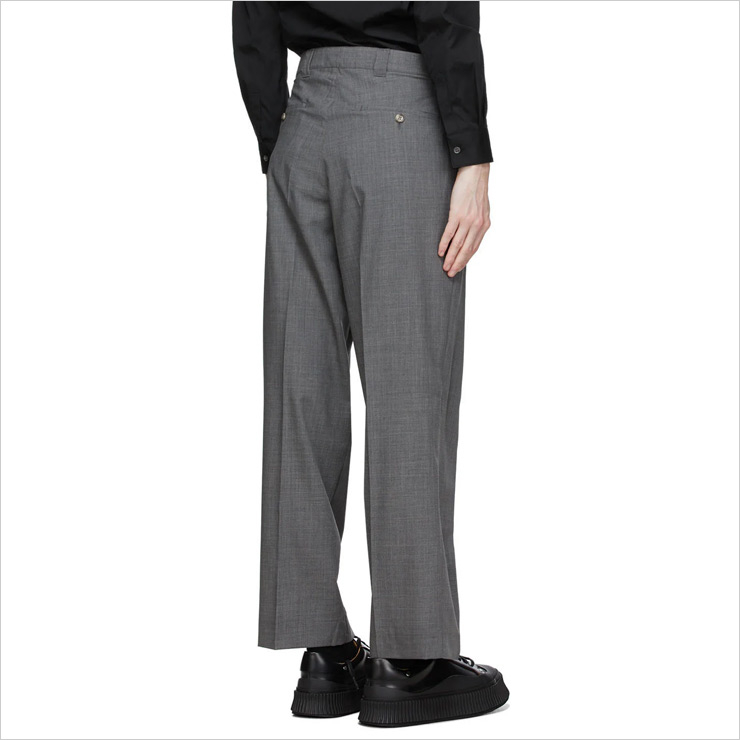 Grey Classic Trousers, $270 USD