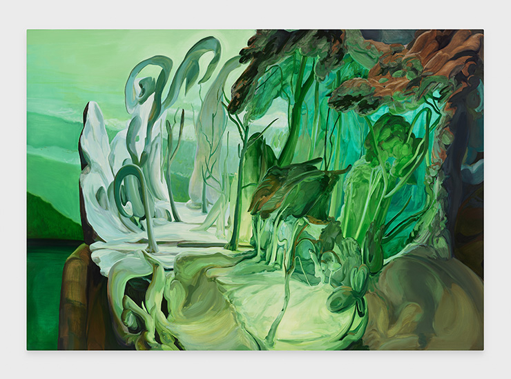 ‘Field Guide’, 2022, Oil on linen. 243.84x193.04cm.