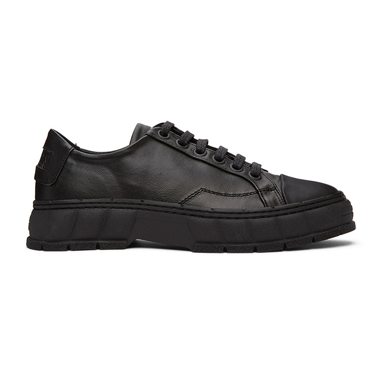 Black Corn Leather 1968 Sneakers | $225 USD