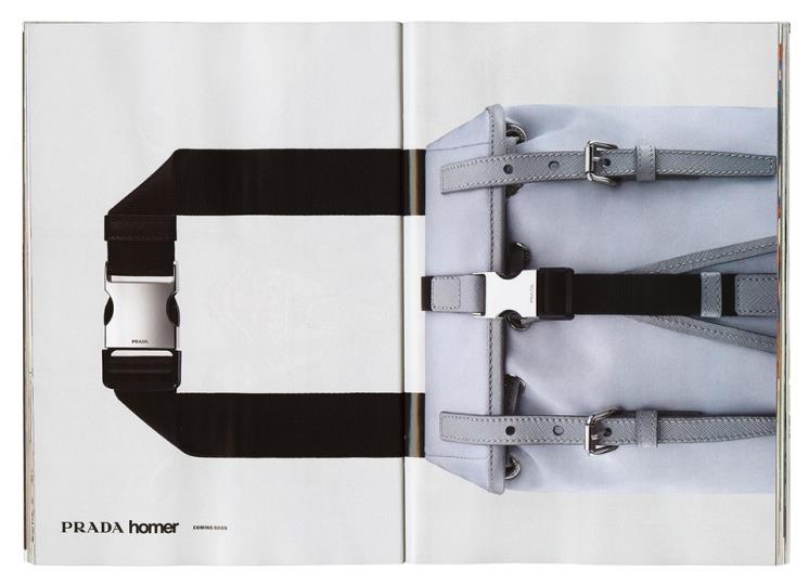 Homer x Prada