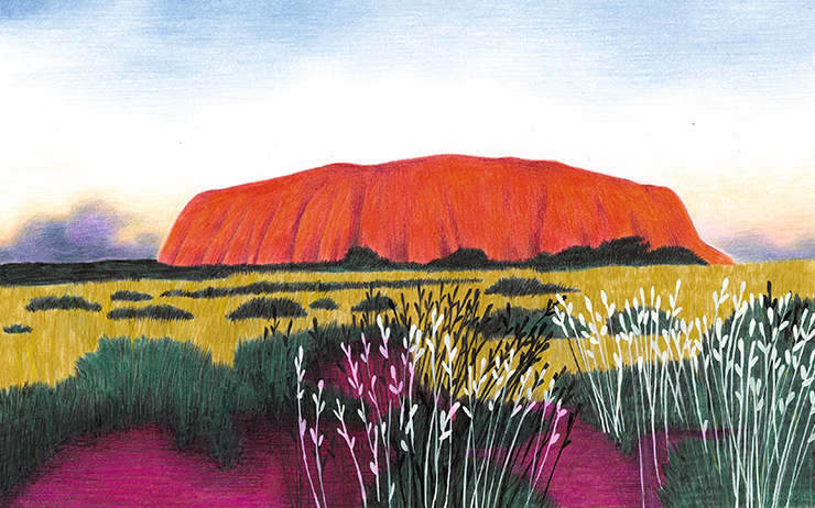 Uluru, Ayers Rock.
