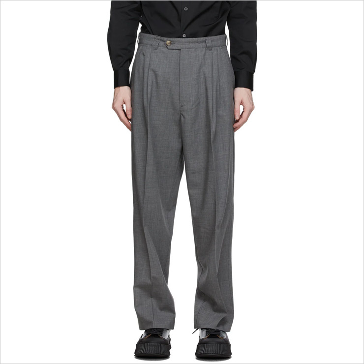 Grey Classic Trousers, $270 USD