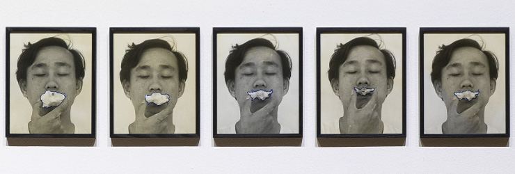 성능경, ‘사과’ 중 일부, 1976. 국립현대미술관 제공.