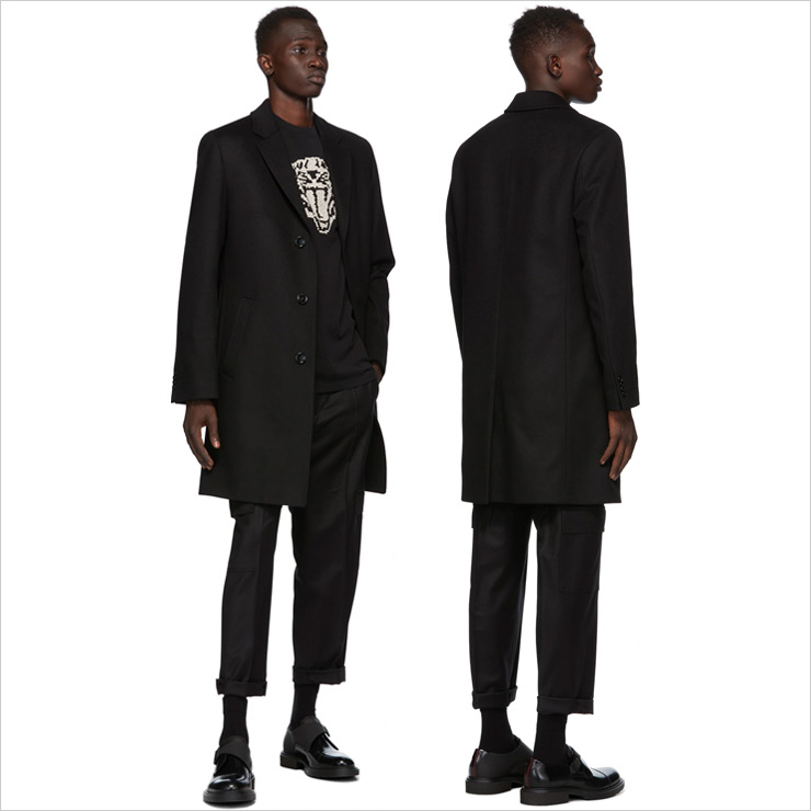 Black Malte Coat, $605 USD