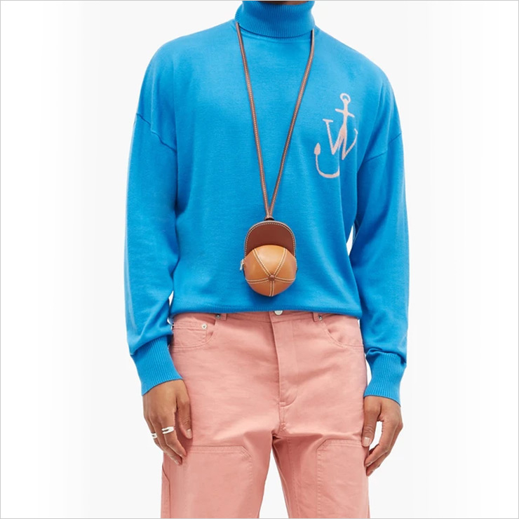 아크네 스튜디오 코튼 스트레이트 트라우저, $243 USD 