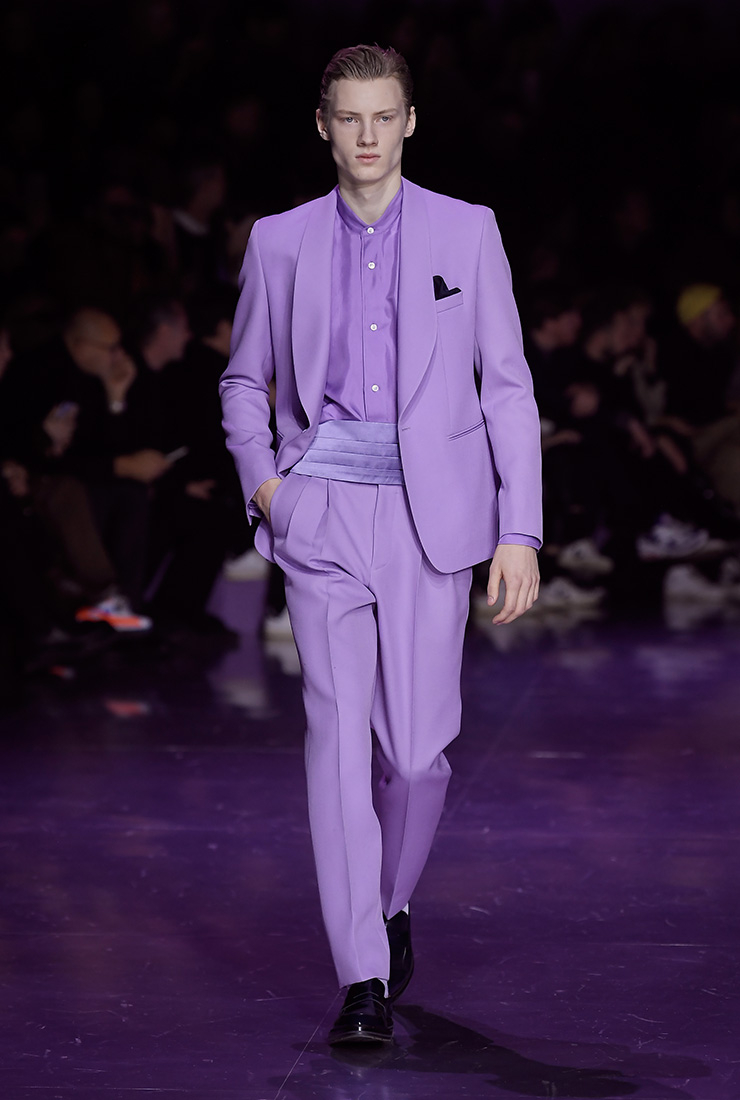 밀라노 패션쇼에서 열린 휴고보스 2020 F/W 컬렉션