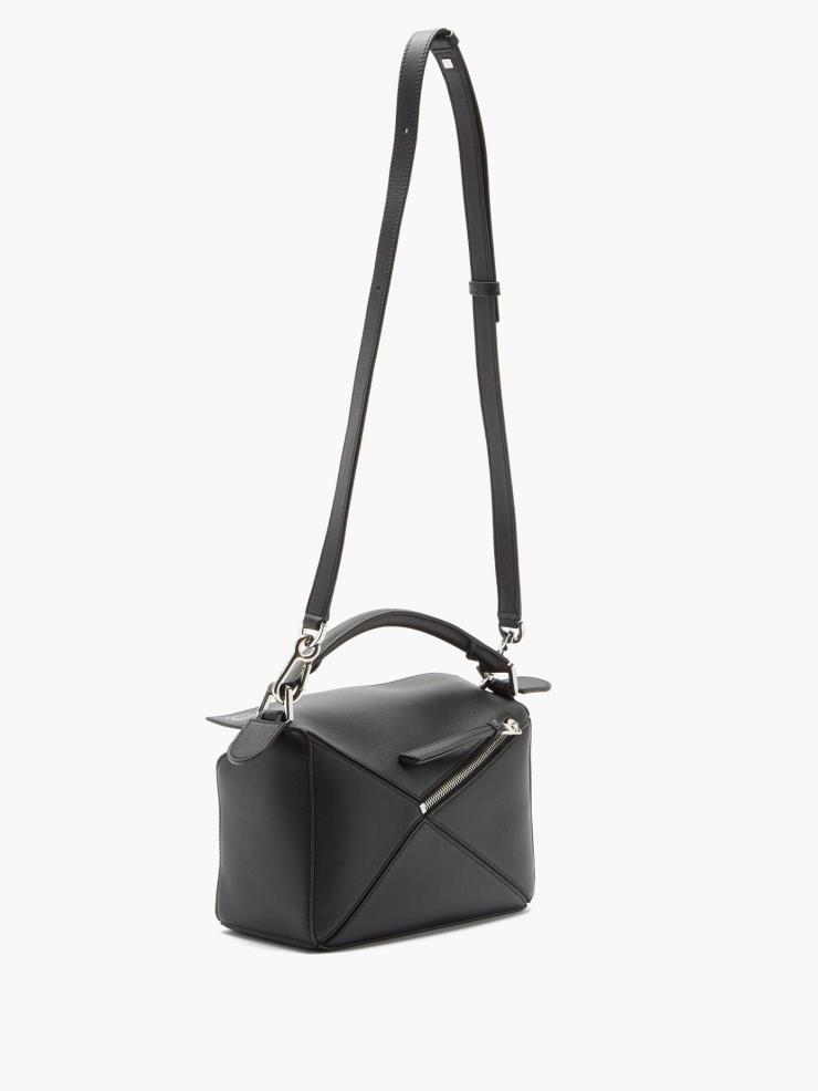 Puzzle small grained-leather cross-body bag, $2,698 USD