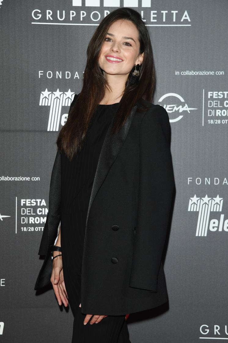 ROME, ITALY - OCTOBER 19: Katy Saunders attends the Telethon Gala during the 13th Rome Film Fest at Villa Miani on October 19, 2018 in Rome, Italy. (Photo by Daniele Venturelli/Daniele Venturelli/Getty Images)