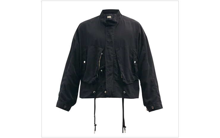 베드 J.W. 포드 드로우스트링 쉘 보머 재킷, $788 USD