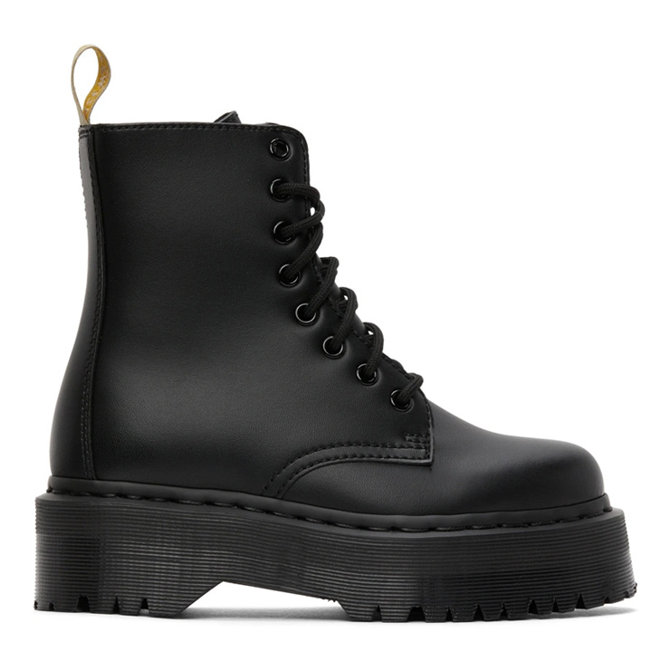 Black Vegan Jadon II Mono Boots, $210 USD