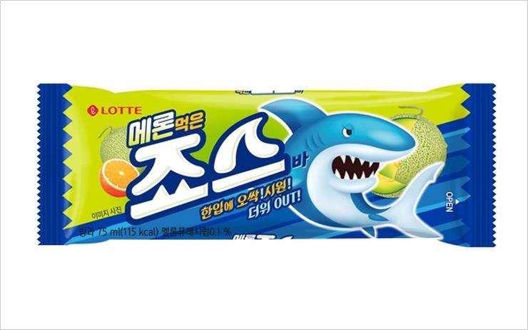롯데제과, 만우절 맞아 '메론먹은 죠스바' 출시