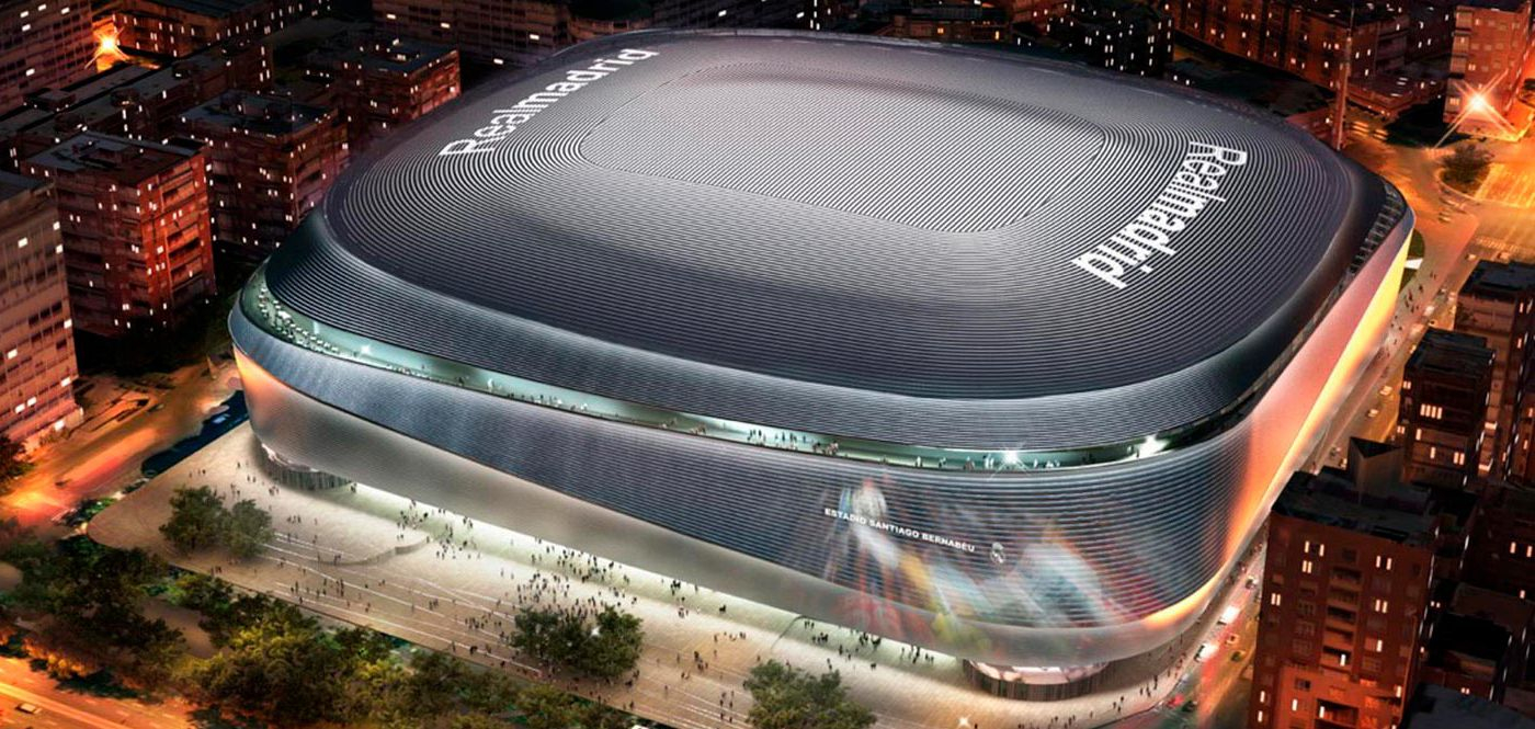 Real Madrid Santiago Bernabeu New Stadium