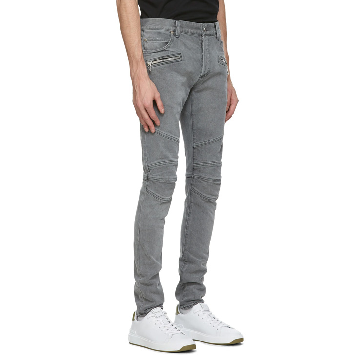 Black Monogram Slim Jeans, $1425 USD
