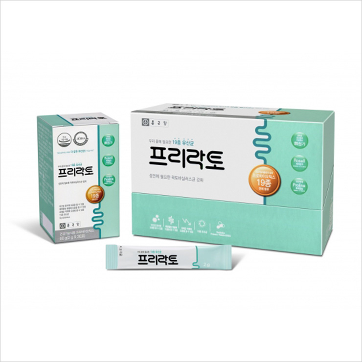 종근당, 프리락토 4종