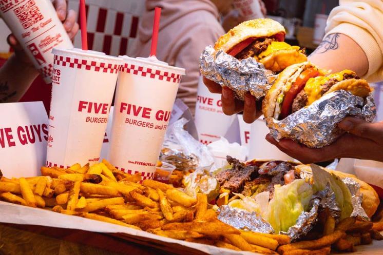 Five Guys Nomfluence