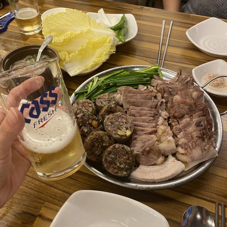 오복순대국