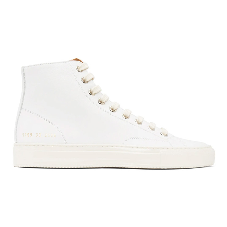 White Tournament High Sneakers, $615 USD