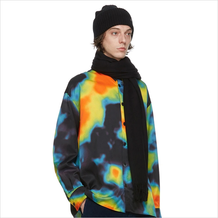 에뚜데스 블랙 마그놀리아 스카프, $160 USD