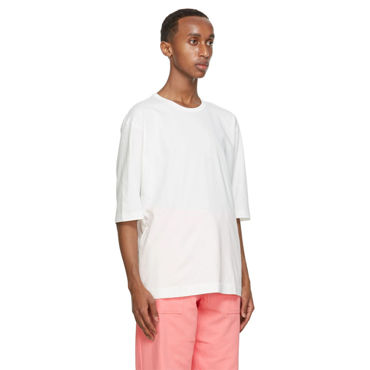 White Cotton T-shirt, $185 USD