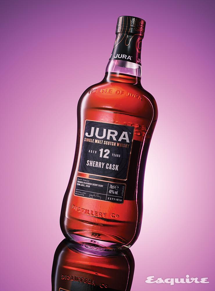 활기찬 에너지의 주라 12년 셰리 캐스크 40도 700ml 9만원대 화이트앤맥케이.