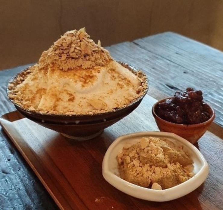당옥 마스카포네 인절미 빙수