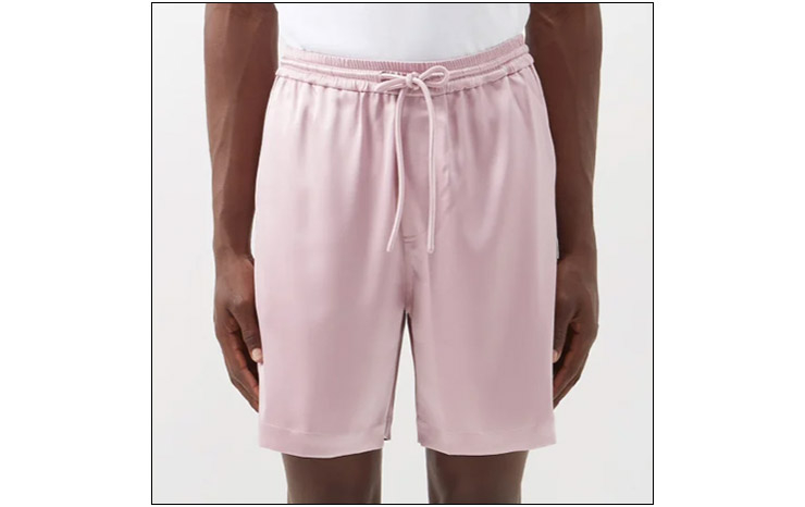 나누시카 & 새틴 박스 쇼츠, $468 USD