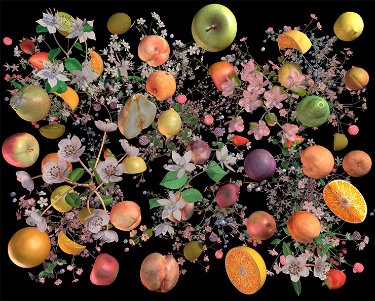 리안갤러리에 전시 중인 <Still-Life 4>.
