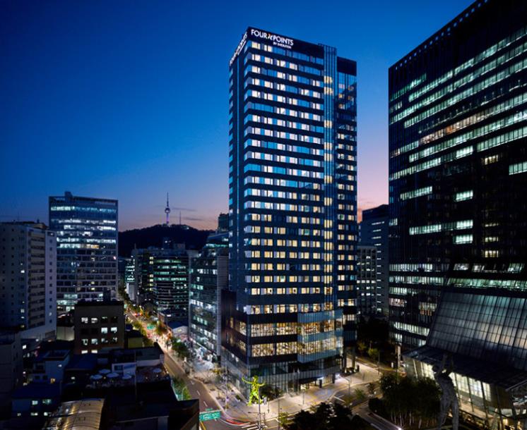 포포인츠 바이 쉐라톤 조선 서울 명동 '에볼루션' 