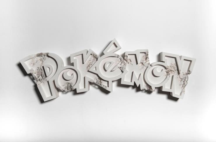 Daniel Arsham X Pokemon