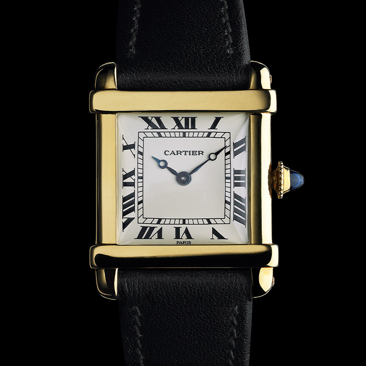 © Cartier 1922년 제작된 오리지널 탱크 쉬누아즈.