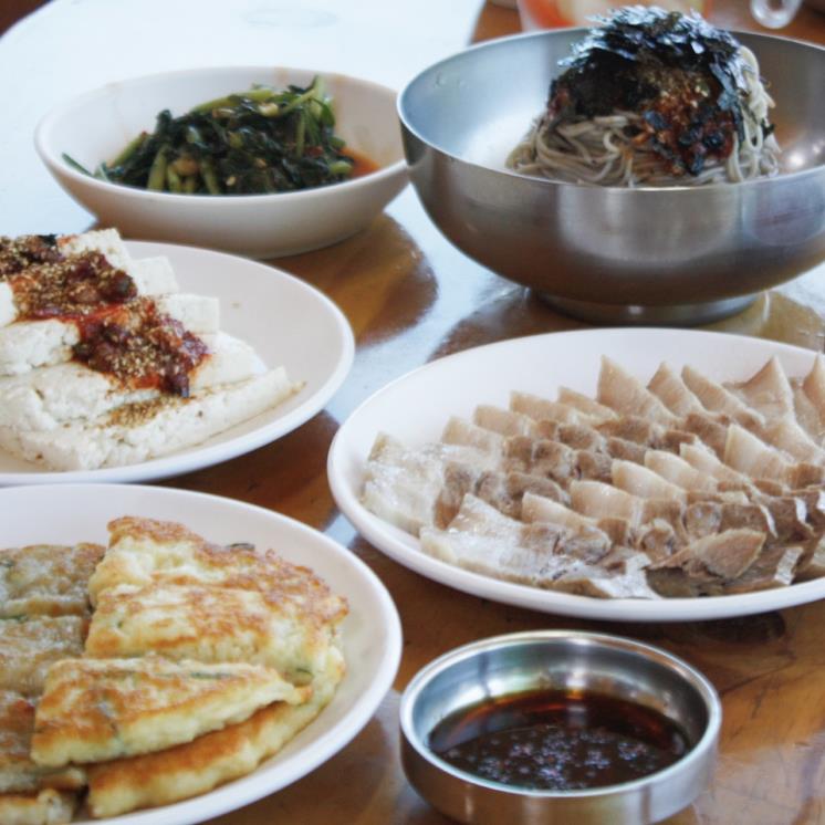 유포리막국수