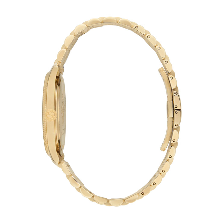 Gold Slim G-Timeless Bee Watch, $1510 USD