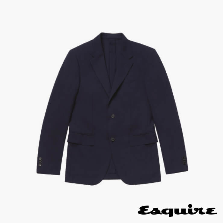 남색 테일러드 재킷 450만원 에르메네질도 제냐.