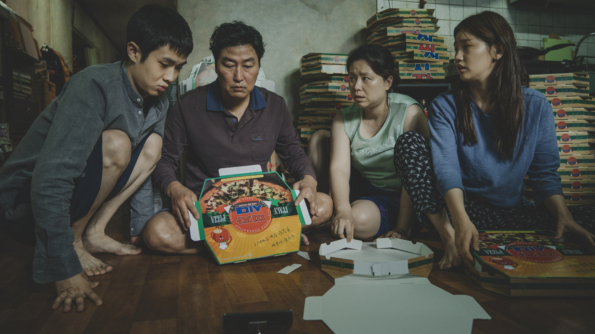 <기생충>