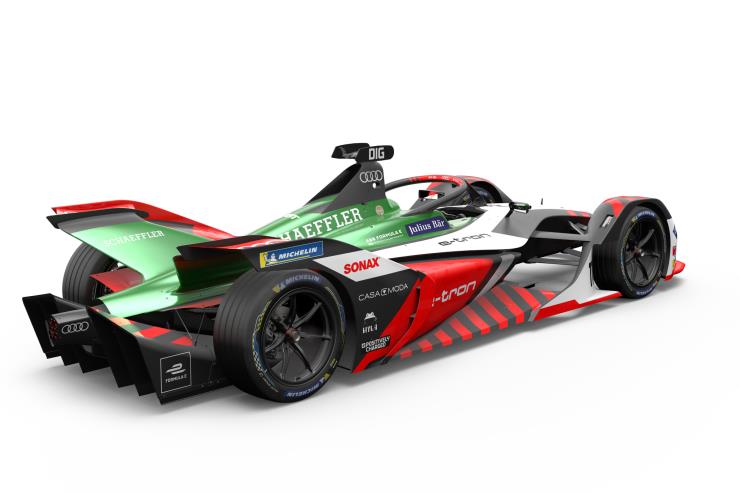 Audi e-tron FE07 #11 (Lucas di Grassi)
