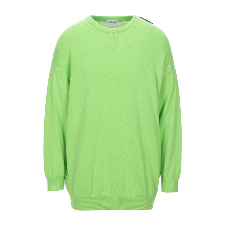 발렌시아가 캐시미어 니트, $743 USD