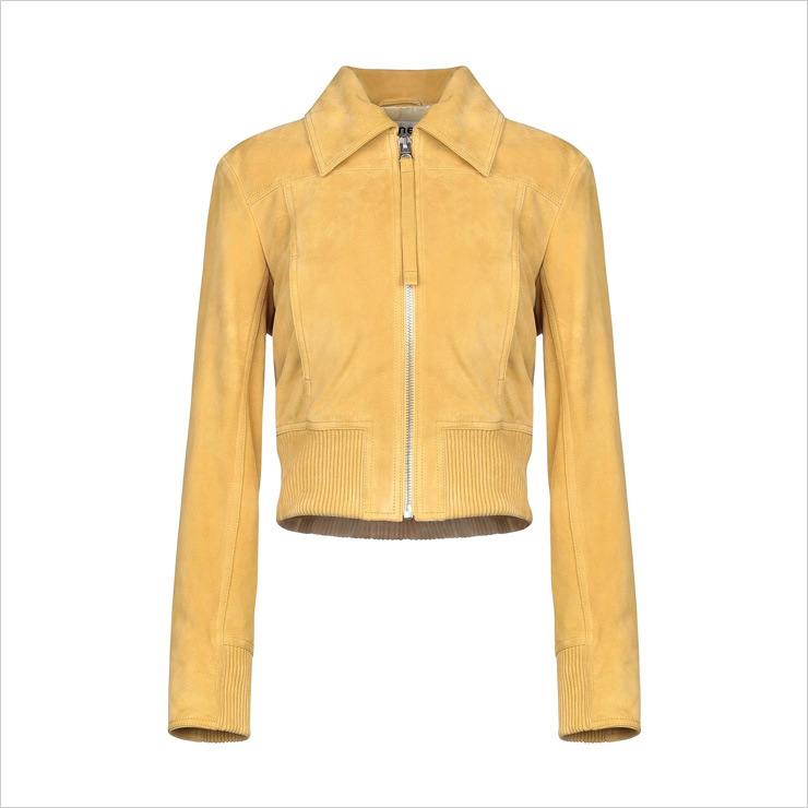 아크네 가죽 자켓, $850 USD