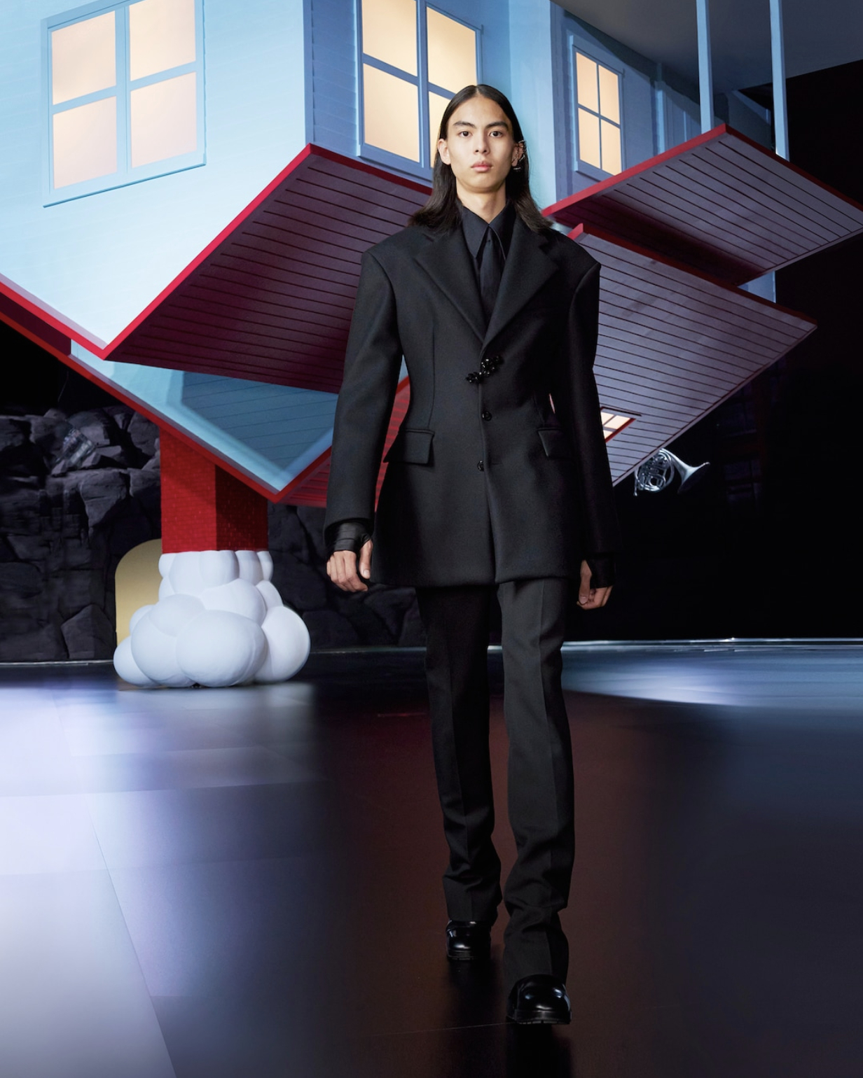 루이비통 22 FW 남성 스핀 오프 쇼 룩