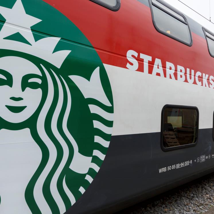 SBB train to St. Gallen Switzerland ⓒstories.starbucks.com
